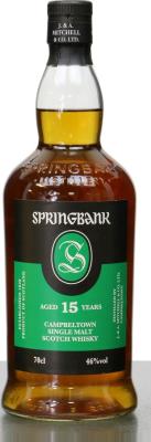 Springbank 15yo Sherry 46% 700ml