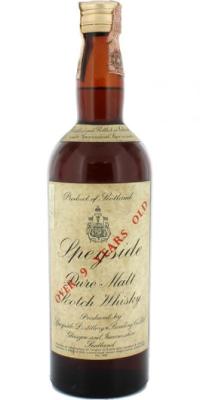 Speyside 9yo SD&B Pure Malt Scotch Whisky 43% 750ml