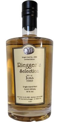 Isle of Jura 1989 RS #1559 44% 500ml