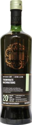 Highland Park 2002 SMWS 4.367 Triumvirate machinations 1st Fill STR PX Barrique Finish 56.4% 700ml