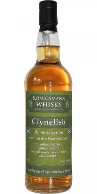 Clynelish 2008 Km Home Selection Bourbon #800193 54.1% 700ml