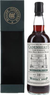 Miltonduff 10yo CA Cadenhead's Whisky Shop London 53.4% 700ml