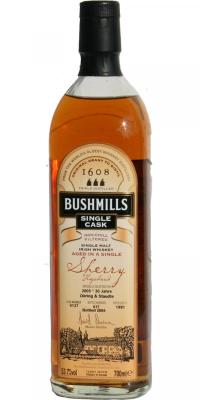 Bushmills 1991 Sherry #9137 Doring & Staudte 53.7% 700ml