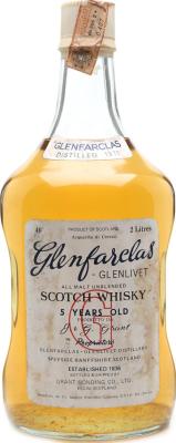 Glenfarclas 1971 All Malt Unblended Scotch Whisky Importato da Co. Import Pinerolo Torino 40% 2000ml