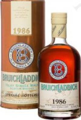 Bruichladdich 1986 Berthold Pluznik 60th birthday Sherry Butt #539 55.3% 700ml
