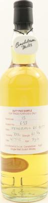 Springbank 2012 Duty Paid Sample For Trade Purposes Only Refill Sherry Butt 61.5% 700ml