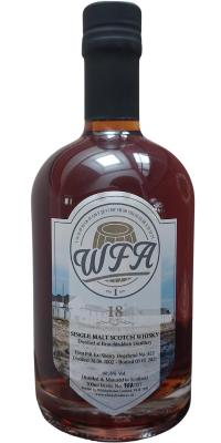 Bruichladdich 2002 WhB First Fill Sherry Hogshead #422 Whisky Freunde Aukrug 61.8% 500ml