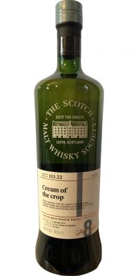 Braeval 2010 SMWS 113.22 Cream of the crop 1st Fill Ex-Bourbon Barrel 63% 700ml