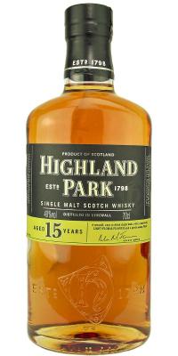 Highland Park 15yo Bourbon & Sherry Oak Casks UK Exclusive 40% 700ml
