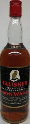 Talisker 1967 GM Black Label Golden Eagle 57% 750ml