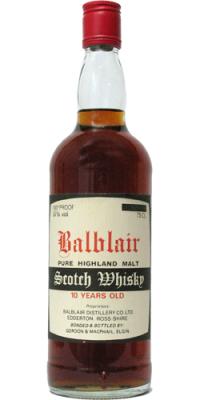 Balblair 10yo GM Pure Highland Malt 57% 750ml