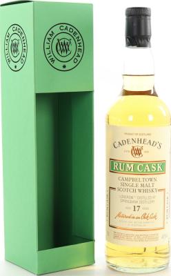 Longrow 2004 CA Wood Range Rum Cask 49.5% 700ml