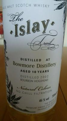 Bowmore 2002 AI The Islay Trail Bourbon Hogshead 46% 700ml