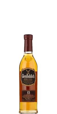 Glenfiddich 15yo The Solera Vat Sherry Bourbon & New Oak Casks 40% 200ml