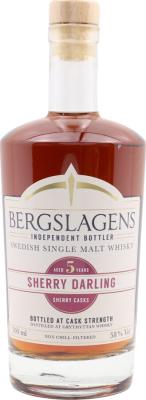 Bergslagens 2011 Sherry Darling 5yo 58% 500ml