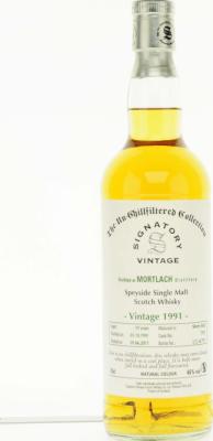 Mortlach 1991 SV The Un-Chillfiltered Collection Sherry Butt #7707 46% 700ml