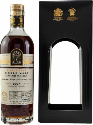 A Secret Speyside Distillery 2007 BR Butt 64% 700ml