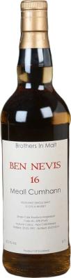 Ben Nevis 1997 BiM Meall Cumhann 16yo Bourbon Hogshead #698 53.5% 700ml
