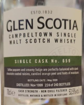 Glen Scotia 1999 53.5% 700ml