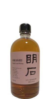 White Oak 4yo Akashi Bourbon Barrels #1238 Espoa Japan 60% 500ml