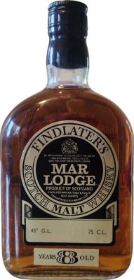 Findlater's 8yo Mar Lodge 43% 750ml