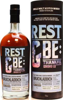 Bruichladdich 2001 RBTW Limited Edition #2001000330 60.4% 700ml