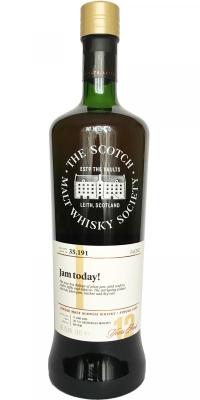 Glen Moray 2005 SMWS 35.191 Jam today 1st Fill Ex-Moscatel Hogshead 60.1% 700ml