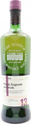 Longmorn 2004 SMWS 7.206 Floral fragrant and fresh 1st Fill Ex-Bourbon Barrel 60.9% 700ml