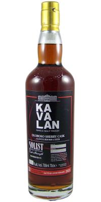 Kavalan Soloist Sherry Cask Oloroso Sherry Truth Malters Anniversary Series 3rd Year Anniversary 2022 56.3% 700ml