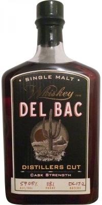 Del Bac Distiller's Cut Cask Strength Batch DC 17-2 59.05% 750ml