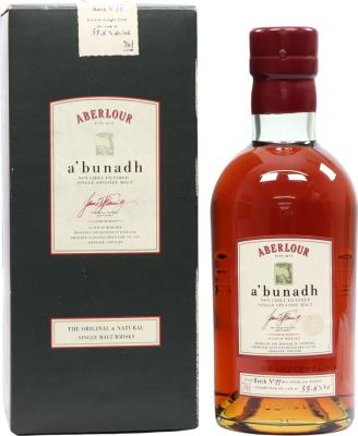 Aberlour A'bunadh batch #11 59.8% 700ml