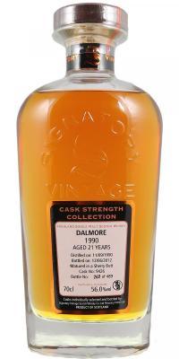 Dalmore 1990 SV Cask Strength Collection Sherry Butt #9426 56% 700ml
