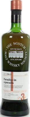 Eden Mill 2015 SMWS 136.2 Paradise in A paradis 1st Fill Ex-Oloroso Hogshead 60.4% 700ml