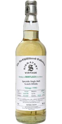 Mortlach 1990 SV The Un-Chillfiltered Collection Refill Butt #5956 46% 700ml