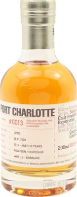 Port Charlotte #LADDIEMP5 2005 Micro-Provenance Series 10yo #0013 59.9% 200ml