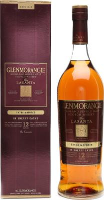 Glenmorangie Lasanta Oloroso Sherry Cask Finish 46% 1000ml