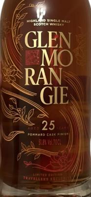 Glenmorangie 25yo Pommard Cask Finish 51.8% 700ml