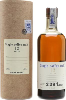 Nikka 12yo Nikka Single Coffey Malt 55% 700ml