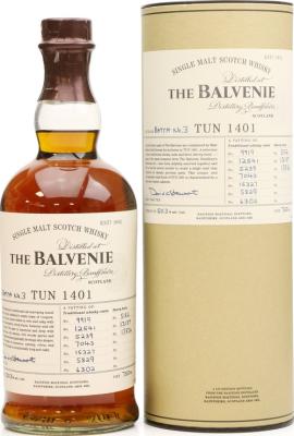 Balvenie Tun 1401 Batch #3 50.3% 750ml