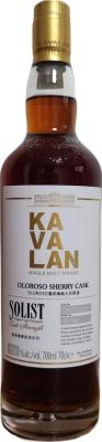 Kavalan Solist Sherry Cask Oloroso Sherry 58.6% 700ml