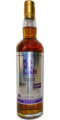 Kavalan Solist Peaty Cask R100106032A dekanta 54.8% 700ml