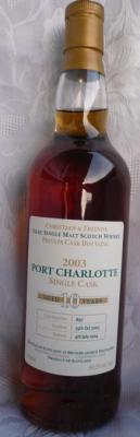 Port Charlotte 2003 Private Cask Bottling Fresh Bourbon Barrel #689 60.3% 700ml