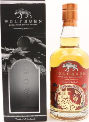 Wolfburn Year of the Ox Chinese New Year 2021 Oloroso Sherry & Bourbon 46% 750ml