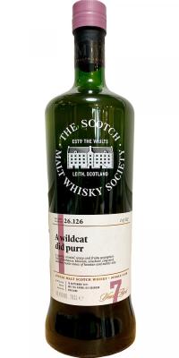 Clynelish 2011 SMWS 26.126 A wildcat did purr Second Fill Bourbon Barrel 60.8% 700ml