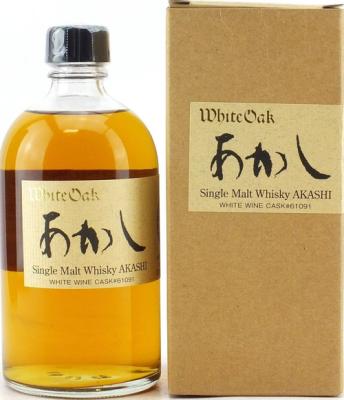 White Oak 2010 Akashi white wine #61091 54% 500ml