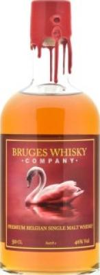 Bruges Whisky Company Premium Belgian Single Malt Whisky Core range Bourbon Oloroso Port and Merlot 46% 500ml