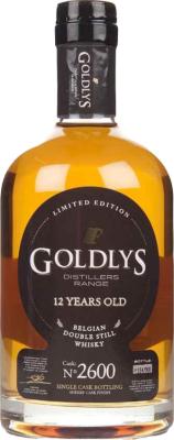 Goldlys 12yo Distillers Range Limited Edition Bourbon & Sherry Butt Finish #2600 43.7% 700ml