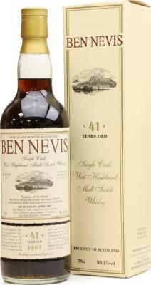 Ben Nevis 1967 Sherry Cask #1280 Alambic Classique 50.1% 700ml