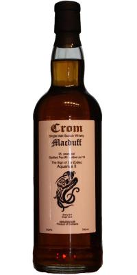 Macduff 1990 Cr Aquarius II The Sign of the Zodiac Series Sherry Butt #456 55.4% 700ml