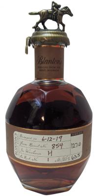 Blanton's Straight from the Barrel #854 63.5% 700ml